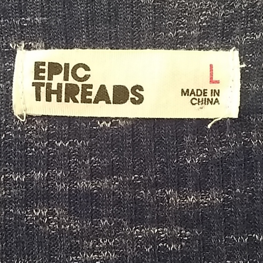FINAL MARKDOWN Ladies' Epic Threads Open Front Cardigan (large) - Picture 4 of 7